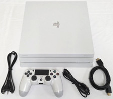 Sony PlayStation 4 Pro 1TB HHD BLANCO 4K Consola PS4 Sistema Paquete + Controlador