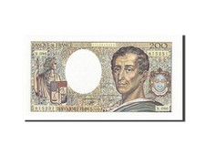 [#157686] Banknote, France, 200 Francs, 200 F 1981-1994   Montesquieu  , 1990, U