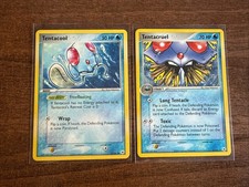 Pokemon Tentacool & Tentacruel 2004 EX FireRed LeafGreen Evolution 71/101 51/101