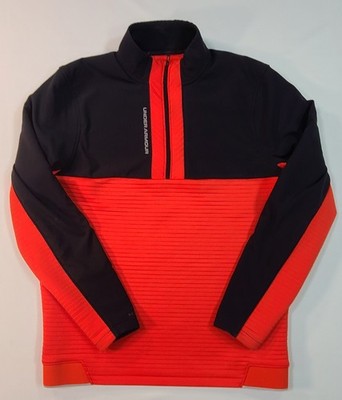 Under Armour Storm Men's Water Resistant Colorblock Half-Zip Jacket M Golf