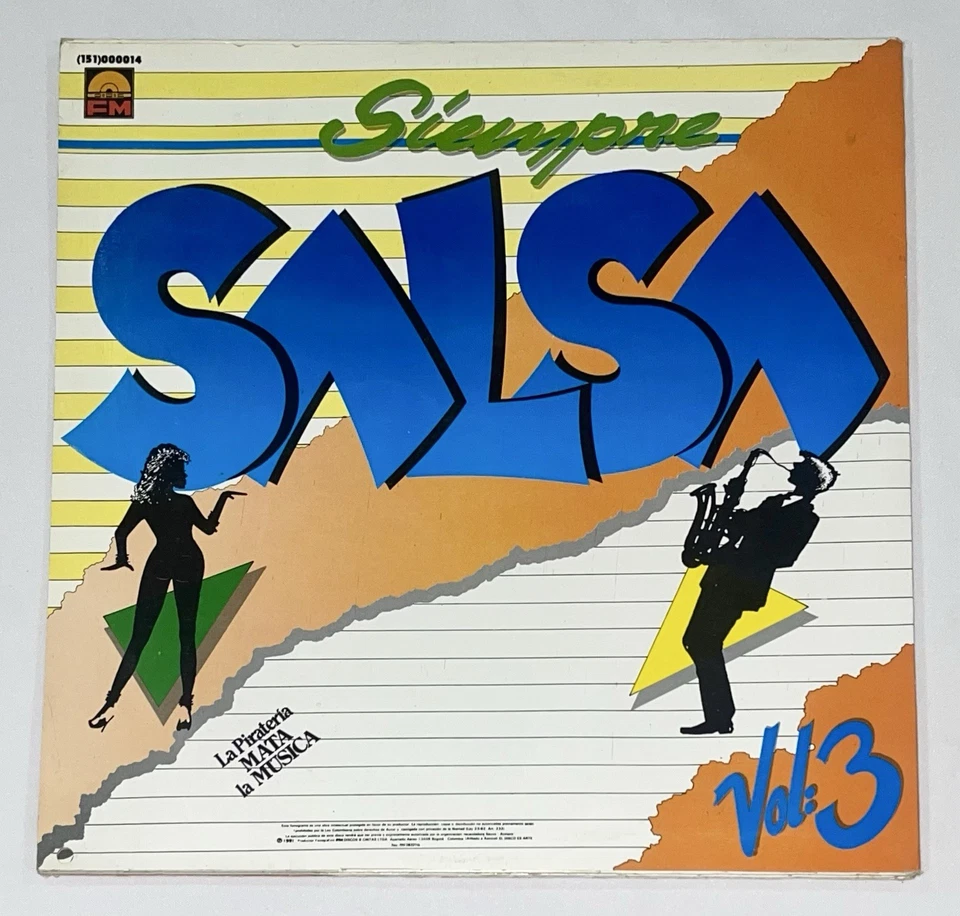 Siempre Salsa Vol 3 - Sabor A Manteca - Harlow , Wayne Gorbea, Ponceña… 3LP - Image 2 of 4