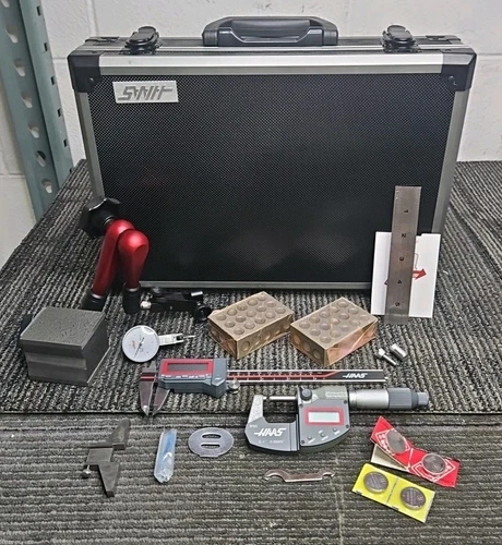 Haas IUP65 Digital Micrometer & IP67 Digital Caliper Set with Hard Case