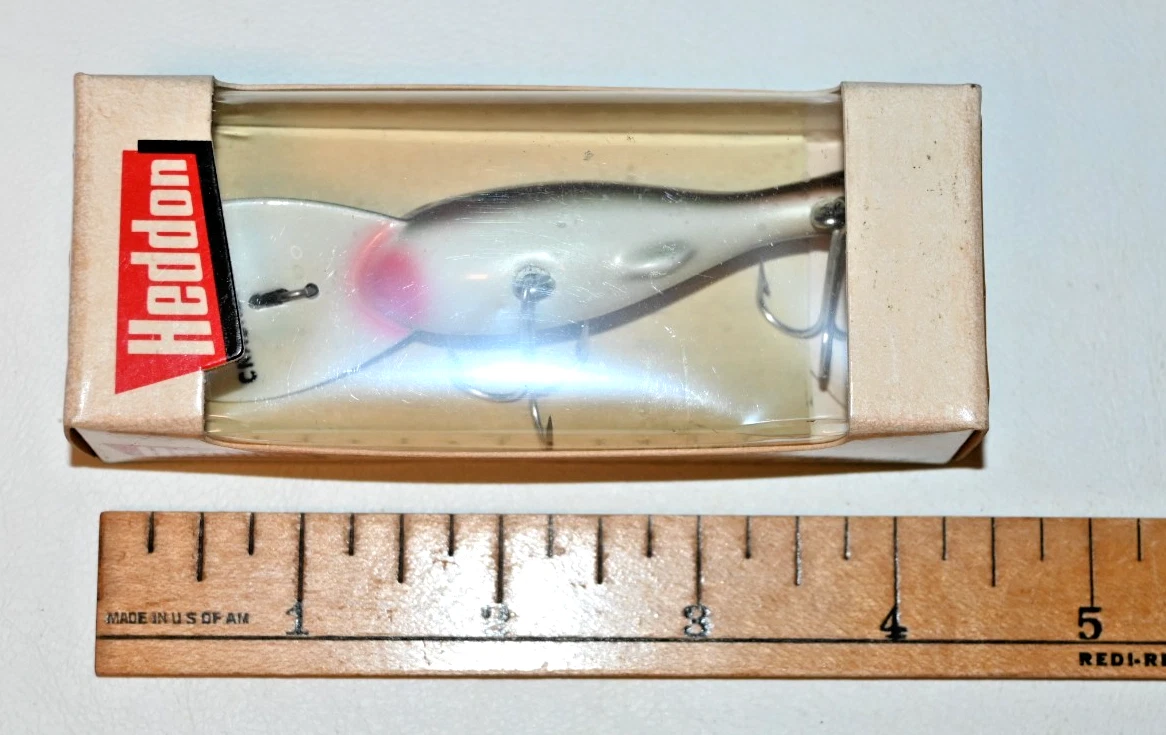 Heddon Plastic Vintage Fishing Lures Box Insert Included for sale