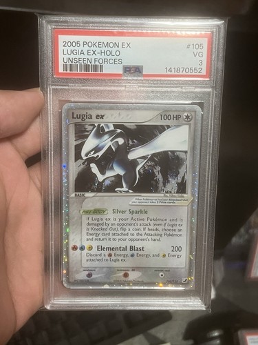 Lugia ex graded PSA 3 for sale on eBay