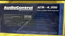 AudioControl ACM4300 200W 4 Channel Compact Amplifier
