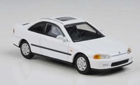 Paragon, 1995 Honda Civic Coupé, Weiß, 1/64, PAR64-55765