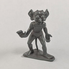 Marx Alien Tom Corbett Gray-Purple Rubber Vinyl 1950s Vtg Space Playset Figure