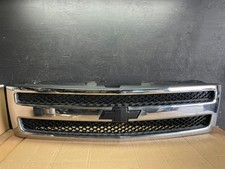 2007 To 2013 Chevrolet Silverado 1500 Front Chrome Grille Grill Aa8837 Dg