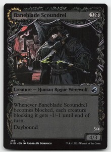 Baneblade Scoundrel (Showcase) #289 Innistrad: Midnight Hunt