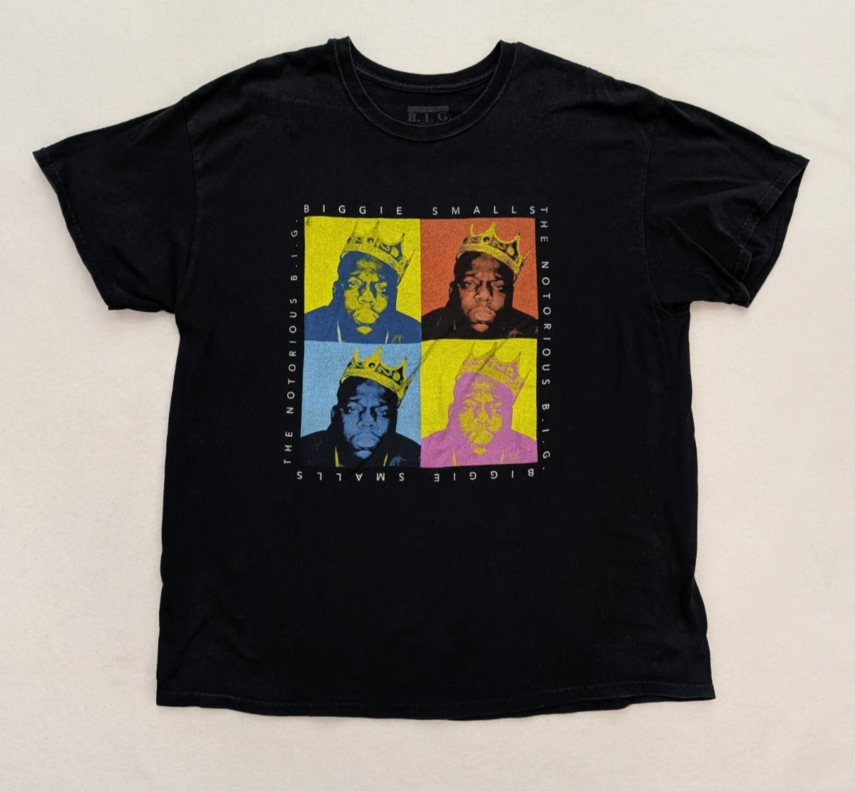 Biggie Smalls T-Shirt - 90S Hip Hop Legend Notorious Big L