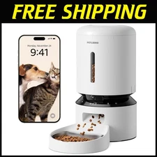 Smart Pet Feeder with 1080P Camera & Night Vision