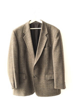Mario Barutti Vintage Tweed Sakko Blazer Jackett Gr.26 (S42) 100% Schurwolle