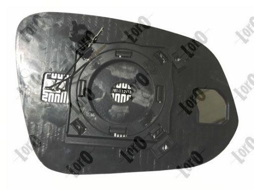 ABAKUS Mirror Glass 3943G01 Left Convex Heated For Toyota Up To 2015