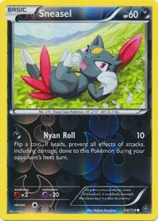 Sneasel 60/114 Reverse Holo XY Steam Siege