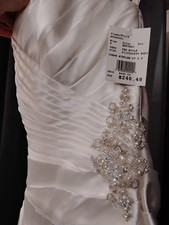 davids bridal wedding dress size 6