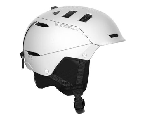 Salomon Casco Sci Snowboard Casco HUSK PRIME Unisex Adulto L41528600 S Bianco