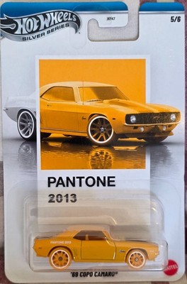 Hot Wheels Pantone Silver Series 1:64 Scale Die-Cast - '69 Copo Camaro 5/6