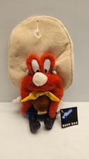 NWT 1998 Yosemite Sam Warner Brothers Bean Bag Plush