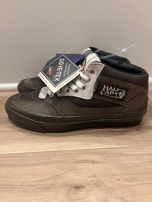 Vans Premium Half Cab 33 Gore-Tex Brown VN000DADEMP Men's Sz 7 Mocha Rare Cream