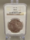 1923 Peace Silver Dollar $1 - NGC MS64