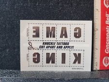 Temporary Tattoo New On Card Various Designs Available Will Combine Shipping