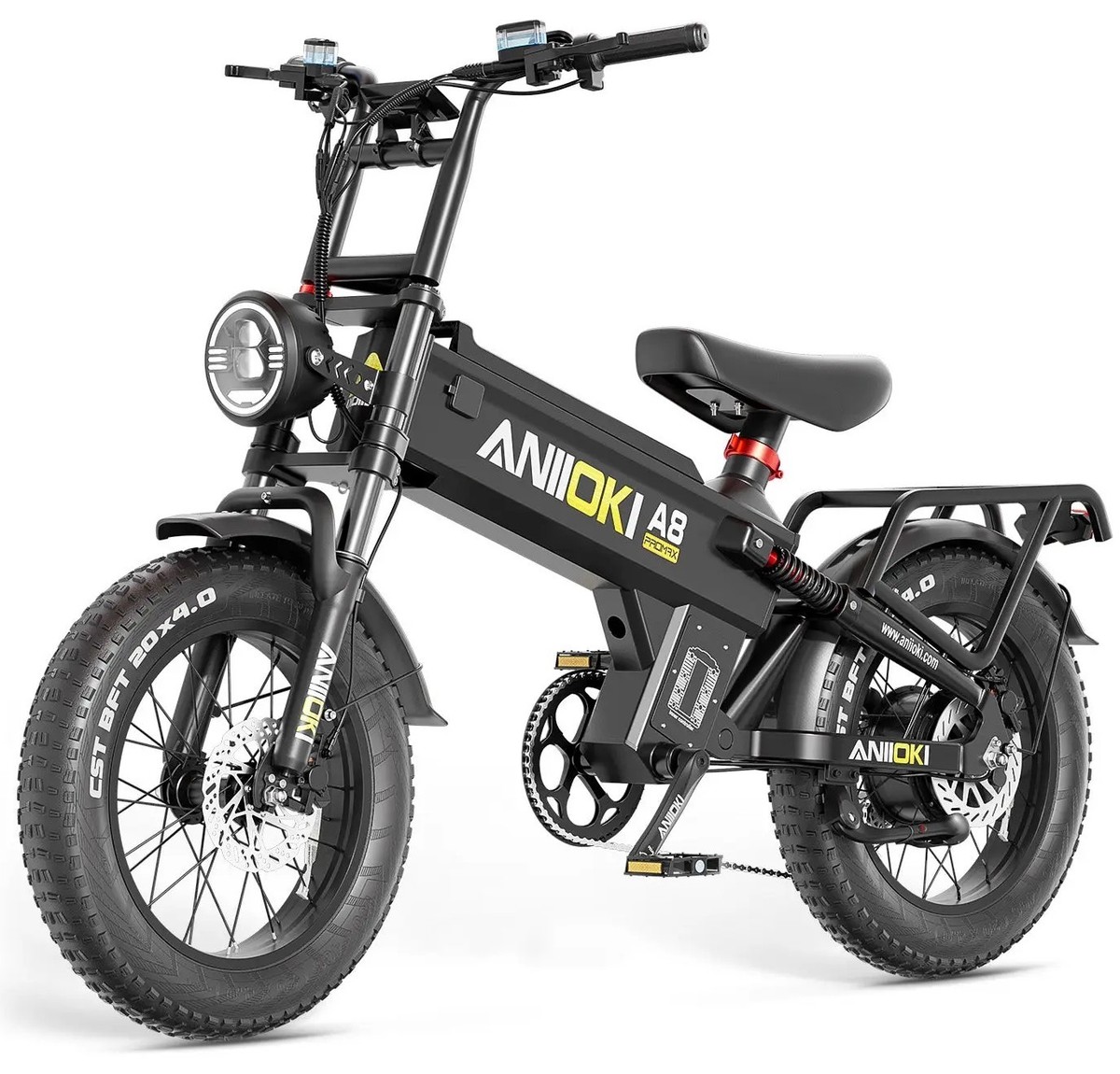 Aniioki A8 Pro Max 52V Single Motor Long Range Electric Bike SOLD