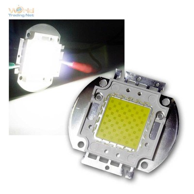 5 Stk LED Chips 50W Highpower kalt-weiß superhell  Power LEDs cold white 50 Watt