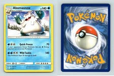 Abomasnow #42/236 Sun & Moon Unified Minds Rare Pokemon 2019 TCG Card