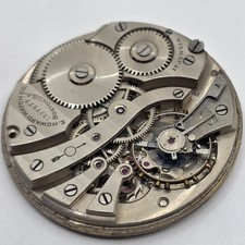 Howard Series 7 17j 12s Pocket Watch Movement Dial