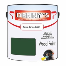 Dennys Wood Fence Paint - Forest Spruce Green