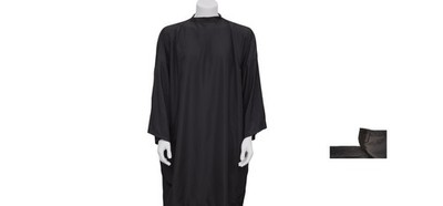 Efalock Hair Cutting Cape VALENTINO 175 X 100 CM Black