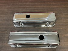 Vintage Chevy Gm V6 Chrome Valve Covers 925