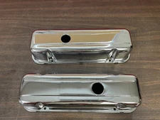 VINTAGE CHEVY GM V6 CHROME VALVE COVERS 925