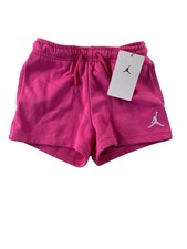 Jordan Girls Size 6X For 6-7 Year Olds Laser Fuchsia Shorts NWT