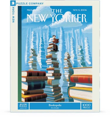 Bookopolis 1000 Piece Jigsaw Puzzle NYPC New