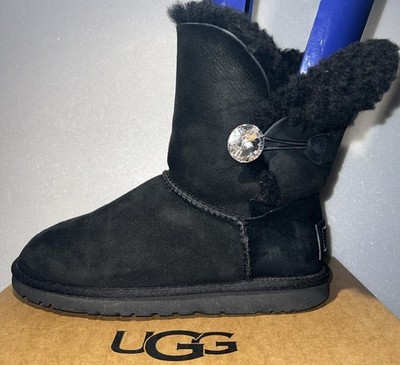 UGG Australia Gr 37 Bailey Button Bling Swarovski Lammfell