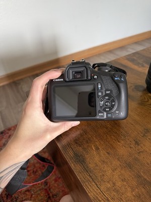 Canon EOS Rebel T6 DSLR Camera & 18-55mm Lens - Black