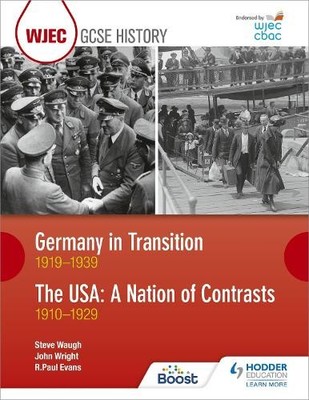 John Wright R.  WJEC GCSE History: Germany in Transition, 1919 193 (Taschenbuch)