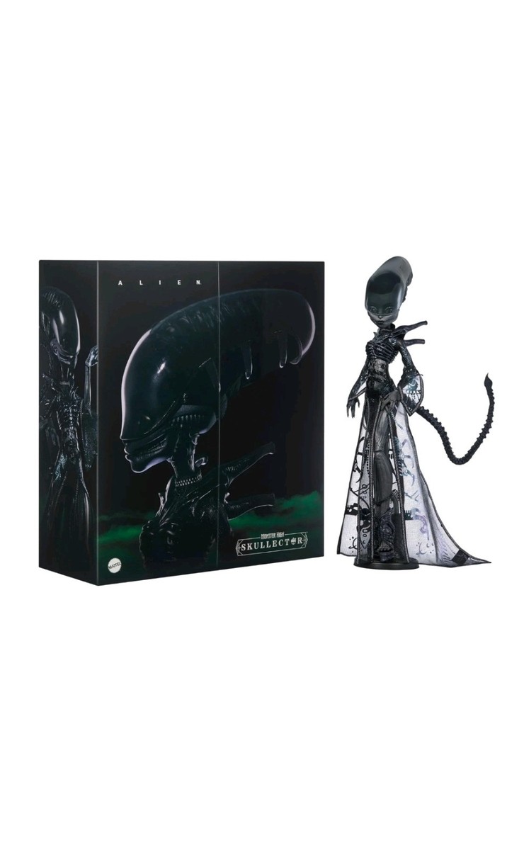 Monster High Skullector Alien Xenomorph Collectors Doll JDR69-9893