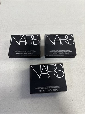 NARS Light Reflecting Translucent Pressed Setting Powders in Crystal Lot of  3