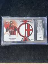Marco Van Basten 2024-25 Daka AC Milan Ineffable Jerseys Red /35 CGC 8