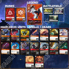 Lucian Budget Riftbound TCG Deck | Spiritforged | Competitive Tournament Ready