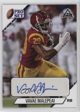 2021 Leaf Pro Set College Auto Vavae Malepeai #PS-VM1 Auto 0q3