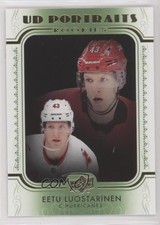 2019-20 Upper Deck UD Portraits Rookies Green Eetu Luostarinen #P-61 x6g