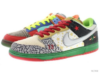 【US11.5】 NIKE SB WHAT THE DUNK 318403-141 【DS】 in the box 2100000393022