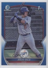 2023 Bowman Chrome Prospects Blue Refractor 137/150 Jesus Galiz #BCP-187 0it8