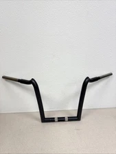 KST Kustoms Satin Black 1 1/4" SS Renegade 14" Rise Handlebar - 6116014S-1