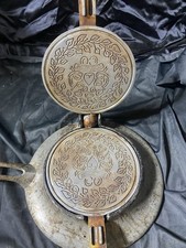 Nordic Ware Krumkake Iron Pizzelle Press Scandinavian Made In USA