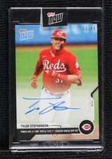 2020 Topps Now Call-Up Auto 53/99 Tyler Stephenson #265A Auto 0c37