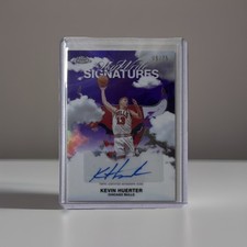 Topps 2025-26 Chrome Sky-Write Signatures Kevin Huerter #SWS-KH Bulls Purple /75